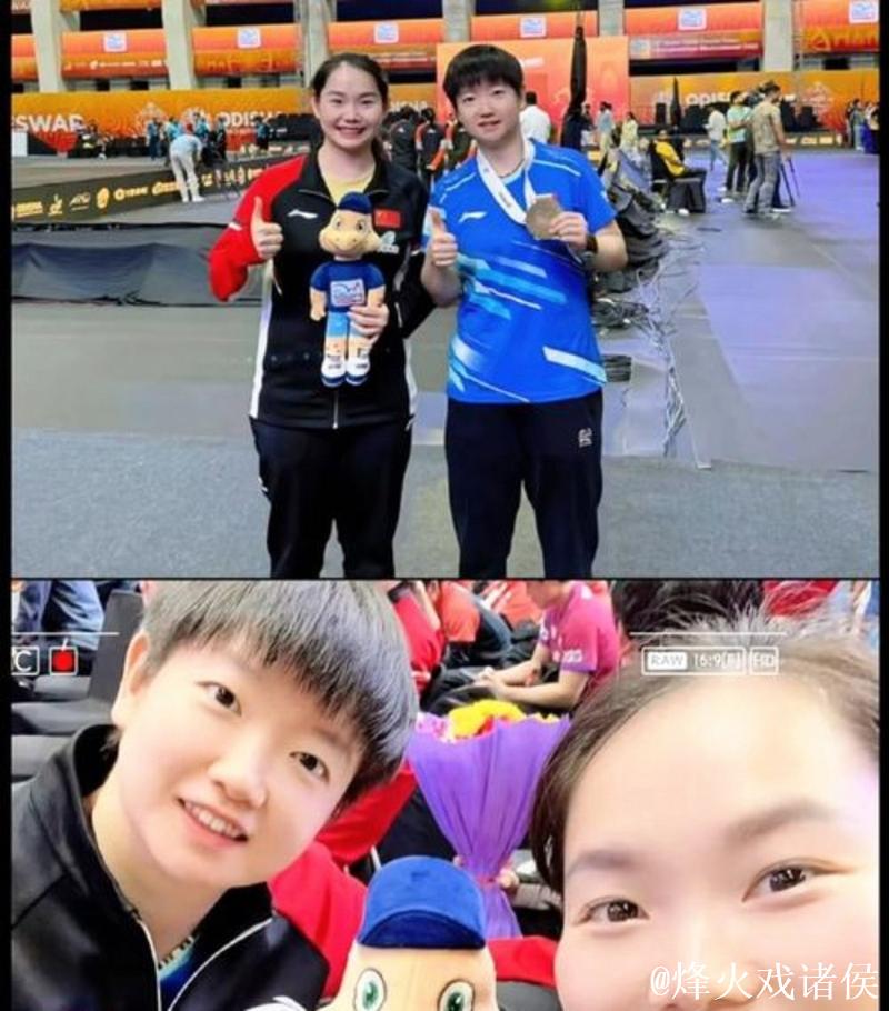 暖心陪伴！孙颖莎伤退返京治疗脚伤，何卓佳悉心照料显姐妹情深